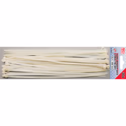 BGS technic 80878, Attache pour câble d'échelle, Nylon, Blanc, 400 mm, 8 mm, 130 g