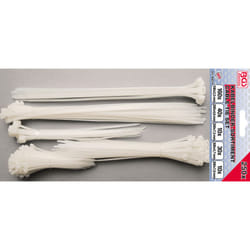 BGS technic 80874 serre-câbles Attache pour câble d'échelle Nylon Blanc 250 pièce(s)