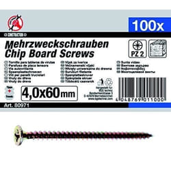 Vis multi-usages KRAFTMANN - 40 X 60 mm - Lot de 100 - Acier zingué