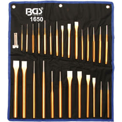 Jeu de chasses et burins BGS - 28 pcs - 1650