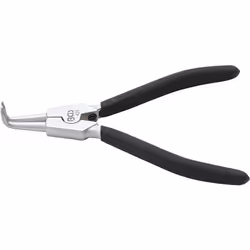 Pour montage et retrait de circlips Pointes spécialement trempées, Ø 1,8 mm Manche revêtue Poids brut: 180 g Adapté à l'embal ...