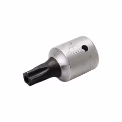 Description Empreinte : Profil TS (pour Torx Plus) avec perçage TS27 Traitement de surface : chromage mat
