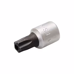 Description Empreinte : Profil TS (pour Torx Plus) avec perçage TS40 Traitement de surface : chromé, mat