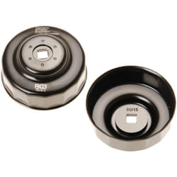 Clé à filtres cloches 15 pans ø 80 mm pour honda, mazda, nissan, opel bgs 1039-80-15