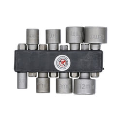 JEU D’EMBOUTS/DE DOUILLES  63 MM (1/4)  5 - 13 MM  8 PIÈCES