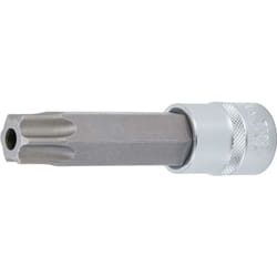 Bgs Technic - douille à embouts longueur 110 mm 12,5 mm (1/2'') profil t (pour torx) avec perçage T90 bgs 5103-TB90