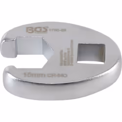 Poids brut: 70 g Traitement de surface: Chromé, mat Adapté à l'emballage en tenture: Oui Ouverture de clé: 15 mm Profil d'ent ...