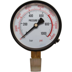 BGS technic 9246-3 indicateur de pression d'air 0 - 1000 bar Manomètre analogique