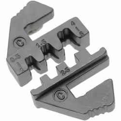 Convient pour les dimensions de câble AWG 20-18 / 16-14 / 12-10 ou 0,5 - 1,0 / 1,5 - 2,5 / 4,0 - 6,0 mm² Poids brut: 60 g