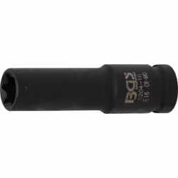 Convient pour cliquet et clé à choc Avec réception de goupille de blocage et joint en caoutchouc Poids brut: 110 g Ouverture  ...