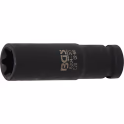 Convient pour cliquet et clé à choc Avec réception de goupille de blocage et joint en caoutchouc Poids brut: 160 g Ouverture  ...