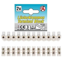 Connecteur électrique - KRAFTMANN - FORCE HOMME DOMINO - Intensité 16 A - Souple - Lot de 2
