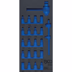 Insert en mousse robuste de très bonne qualité Dimensions: 189 x 408 x 32 mm Convient pour toutes les servantes d'atelier BGS ...
