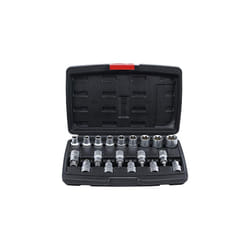 Jeu d'embouts et douilles BGS - 19 pcs - 95100