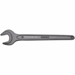forgé à chaud brunie Poids brut: 80 g Longueur: 172 mm Ouverture de clé: 19 mm Matière: Acier chrome-vanadium