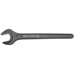 forgé à chaud brunie Poids brut: 310 g Longueur: 272 mm Ouverture de clé: 32 mm Matière: Acier chrome-vanadium