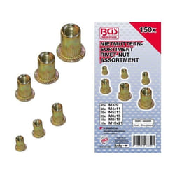 BGS technic 14126 écrou Écrou rivet 150 pièce(s)