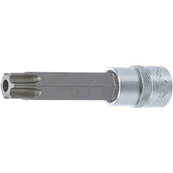 Bgs Technic - douille à embouts longueur 110 mm 12,5 mm (1/2'') profil t (pour torx) avec perçage T80 bgs 5103-TB80