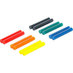 Bgs Technic - Bâtonnets de colle chaude multicolores ø 7,5 mm, 50 mm 12 pièces