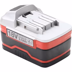 Kraftmann 9260-1, Batterie, Lithium-Ion (Li-Ion), 3 Ah, 18 V, Outil multi-fonctions électrique, Noir, Rouge