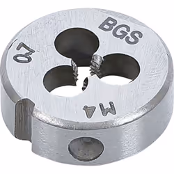 Poids brut: 6200 g Pour filet/pas de vis: M4 x 0,7 Matière: Acier à outils (GCr15)