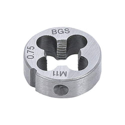 Bgs Technic - bgs 1900-M11X0.75-S filière à filetage M11 x 0,75 x 25 mm