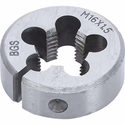 Poids brut: 76 g Pour filet/pas de vis: M16 x 1,5 Matière: Acier à outils (GCr15)