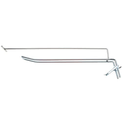 Bgs Technic - crochets doubles 300 x 4,8 mm avec bras de support et goupille transversale bgs 89919