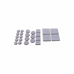 KRAFTMANN 80861 | JEU DE PROTECTIONS ANTIDÉRAPANTS | GRIS | 25 PIÈCES
