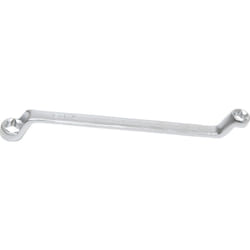 Clé polygonales double embouts avec têtes polygonales profil e coudées E14 x E18 bgs 2281-14X18