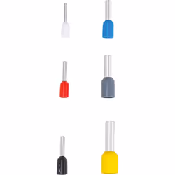 Dans la boîte d'assortiment Avec col en plastique Étendue de la livraison: 20 embouts de câbles pour section de câble 0,5 mm² ...