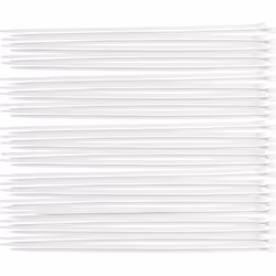 Kraftmann 80770, Attache pour câble d'échelle, Nylon, Blanc, 250 mm, 4,8 mm, 90 g