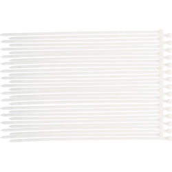 Kraftmann 80774 serre-câbles Attache pour câble d'échelle Nylon Blanc 30 pièce(s)