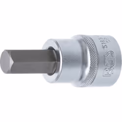 avec cannelure Poids brut: 380 g Traitement de surface: Chromé, mat Longueur: 85 mm Profil d'entraînement: Quatre pans creux  ...