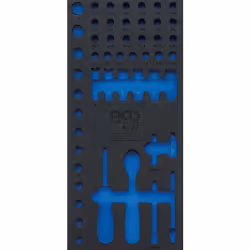 Insert en mousse robuste de très bonne qualité Convient pour toutes les servantes d'atelier BGS Convient pour art. 4127 Profo ...