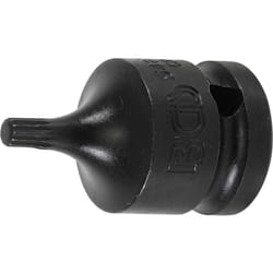 Bgs Technic - douille à embouts à choc 12,5MM (1/2'') denture multiple intérieure (pour xzn) M5 bgs 5487-M5