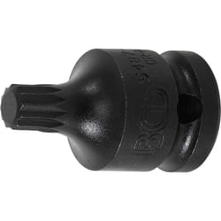 Bgs Technic - douille à embouts à choc 12,5MM (1/2'') denture multiple intérieure (pour xzn) M10 bgs 5487-M10