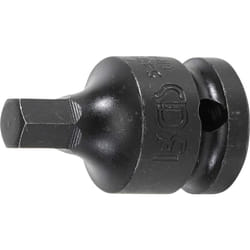 Bgs Technic - douille à embouts à choc 12,5MM (1/2'') six pans intérieurs 9MM bgs 5485-9