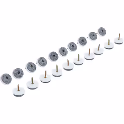 La vis assure la fixation du feutre Transmission cruciforme PZ2 Feutres pour chaises, tables et meubles sur sols durs 20 feut ...