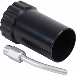 contient une tuyère en aluminium et un couvercle en matière plastique Poids brut: 26 g