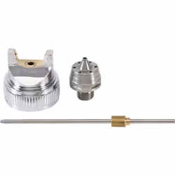 avec aiguille de tuyère et capot de ventilation tête de vaporisation inoxydable Ø 2,5 mm particulièrement approprié pour de g ...