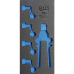 Bgs Technic - insert de servante d'atelier 1/3 vide pour ART.9533 bgs 9533-2