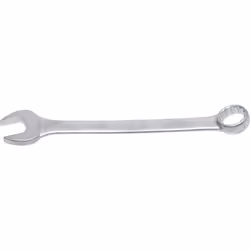 Forgé à froid Chromé, mat Côté anneau coudé 15° Empreinte côté anneau: douze pans Poids brut: 380 g Adapté à l'emballage en t ...