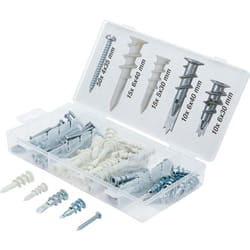 Bgs Technic - Assortiment de chevilles pour carton-plâtre 100 pièces