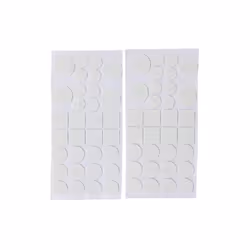 autocollant Épaisseur: 3 mm 16 patins en feutre, carrés, 22 x 22 mm 8 patins en feutre, ronds, Ø 28 mm 24 patins en feutre, r ...