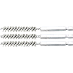 Bgs Technic - brosse en acier 8MM 6,3MM (1/4'') 3PIÈCES bgs 3078-8-S