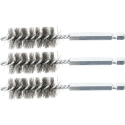 Bgs Technic - Brosse en acier 17 mm 6,3 mm (1/4') 3 pièces