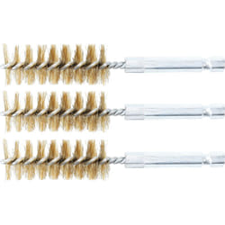 Bgs Technic - brosse en laiton 18MM 6,3MM (1/4'') 3PIÈCES bgs 3078-18-M