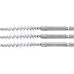 Bgs Technic - brosse plate nylon 10MM 6,3MM (1/4'') 3PIÈCES bgs 3078-10-N