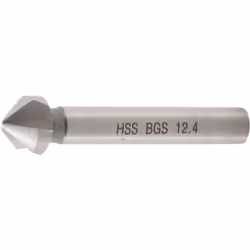 Sens de coupe: coupe à droite Angle de fraisage: 90° Tige: Tige cylindrique Point: Forme C Tranchants: 3 Poids brut: 24 g DIN ...